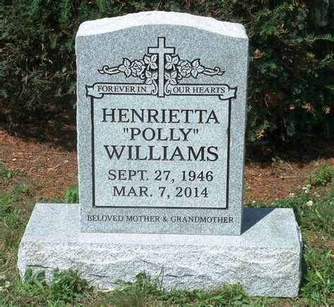Cemetery Headstone 100 Granite Free Shipping