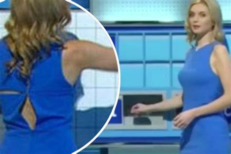 Rachel Riley Suffers Embarrassing Wardrobe Malfunction As Her Dress