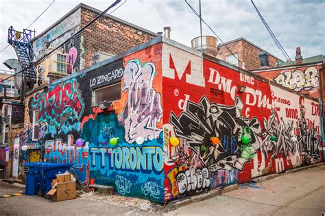 Graffiti Alley In Toronto Is Transforming Into An All Night Silent