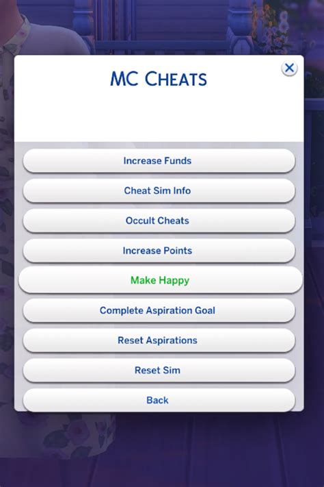 The Sims 4 Needs Cheat How To Fill Your Sims Needs And Turn Off Need