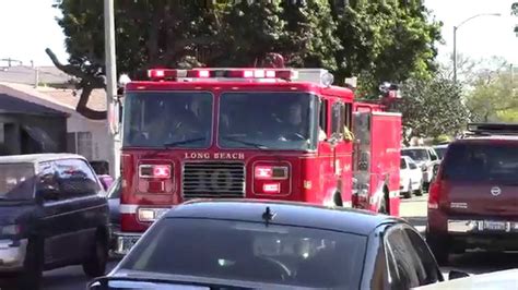 Long Beach Fire Dept Engine Rescue And Bls10 Youtube
