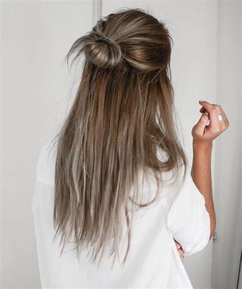 15 Best Ideas Of Half Up Hairstyles For Long Straight Hair