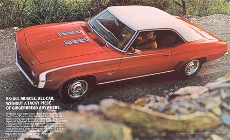 1969 Chevrolet Camaro Prestige Brochure