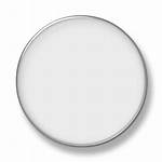 Circle Transparent Button Icon Grey 3d Glass