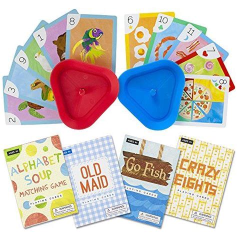 Imagination Generation Set Of 4 Classic Childrens Card Games With 2