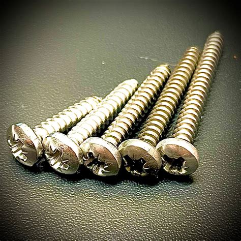 No 10 48mm Pozi Pan Head Self Tapping Screws Ab Point A2 304