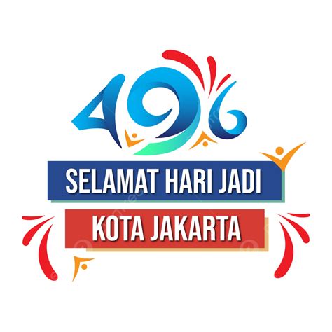 Hut 496 Jakarta Official Logo 2023 Vector Logo 496 Jakarta Jakartas