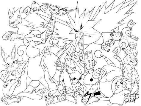 Kanto Starters Pokemon Coloring Pages Coloring Pages