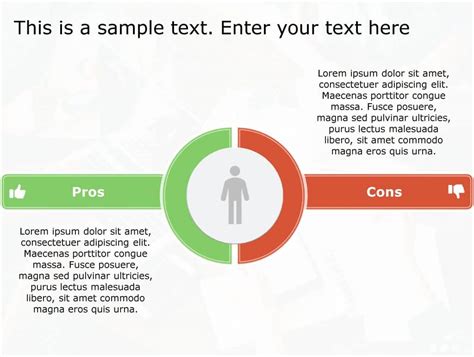 Pros Cons Powerpoint Template