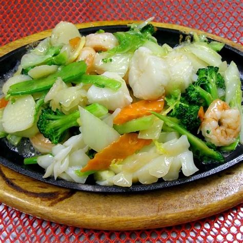 Sizzling Vegetables Delight Kari Kari Malaysian Fusion Zmenu The Most Comprehensive Menu