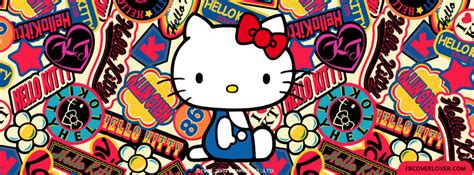 Hello Kitty Collage Facebook Cover