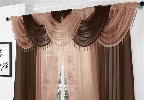 Voile Curtain Swag Swags Drape Pelmet Valance Net 22x18 With