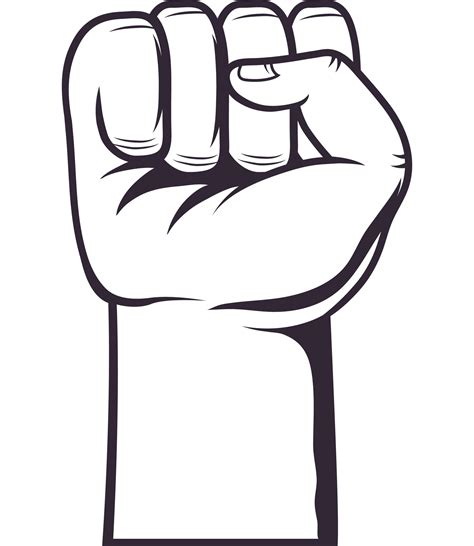 Hand Fist Up 24098203 Png