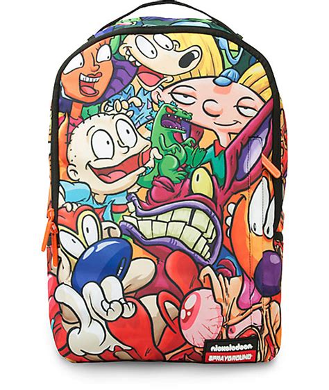 Sprayground Nickelodeon 90s Pile Up Backpack At Zumiez Pdp