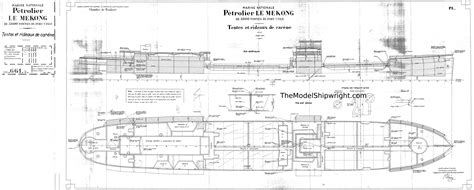 French Cargo Ship Mekong The Model Shipwright