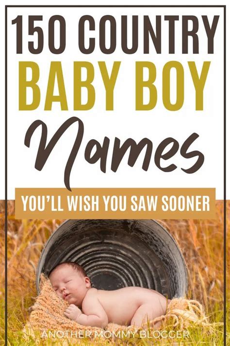 150 Country Baby Boy First And Middle Names Artofit