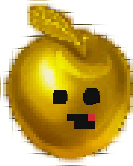 Minecraft Golden Apple Transparent Download Smiley Free Transparent