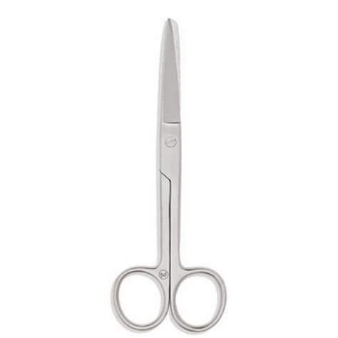 5 Straight Sharp Round Ended Surgical Scissors