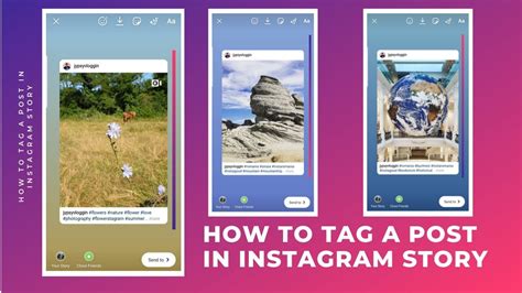 How To Tag A Post In Instagram Story Youtube