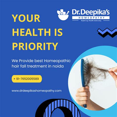 Homeopathic Hair Fall Treatment In Noida Dr Deepikas Homeopathy