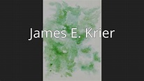 James E. Krier - YouTube