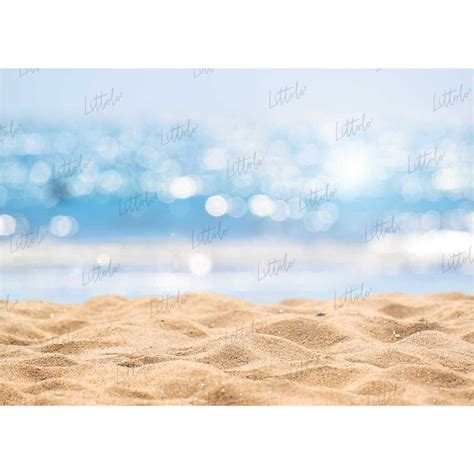 Lb0021 Beach Sand Theme Backdrop Littolo House