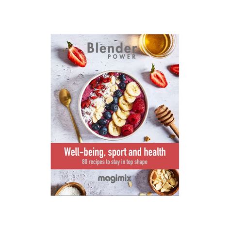 Blender Recipe Book Wellbeing Sport And Health