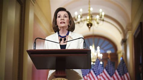 Articles Of Impeachment Pelosi Announces Drafting Of Charges Against