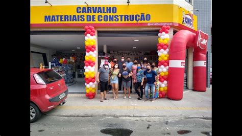 Inauguração Da Loja Carvalho Materiais De Construção Em Salvador Youtube