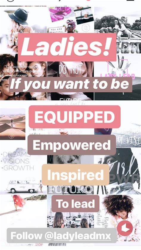 Ladies If You Want To Be Equipped Empowered And Inspired To Lead We