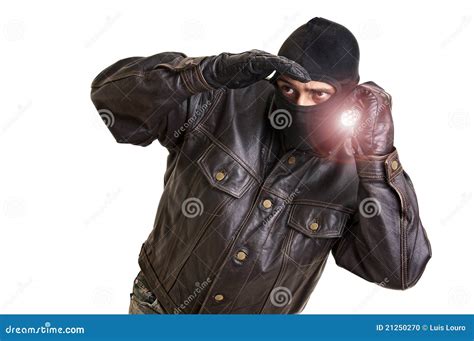 Burglar Stock Photo Image