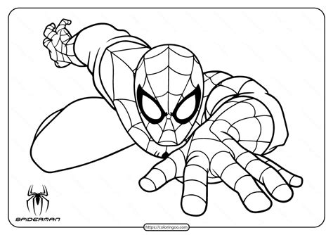 That is why it's a good idea to pick out several pictures from our selection of coloring sheets. Printable Spiderman Coloring Pages for Kids