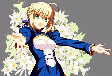 Saber From Fate Stay Knight Anime Fate Series Saber Fate Stay Night Hd Wallpaper Wallpaper