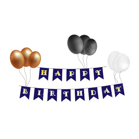 Happy Birthday Balloons Vector Hd Png Images Happy Birthday Banner