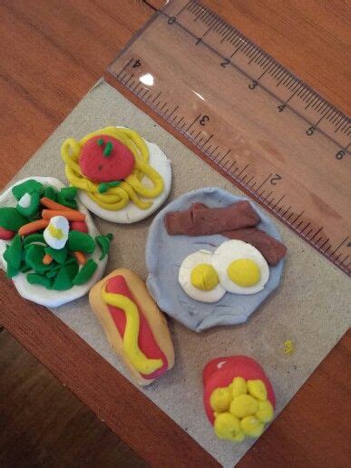 Mini Clay Food Creations For Kids Clay Food Sugar Cookie Food
