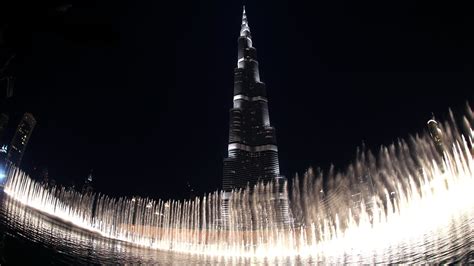 Burj Khalifa The Dubai Fountain Wallpaper 1920x1080