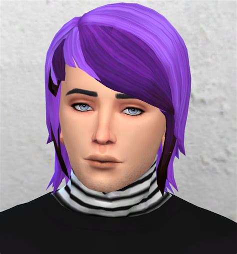 The Sims 4 Emo Hair 14 Sims 4 Hair Men Ideas Sims 4 Sims Mens Hairstyles