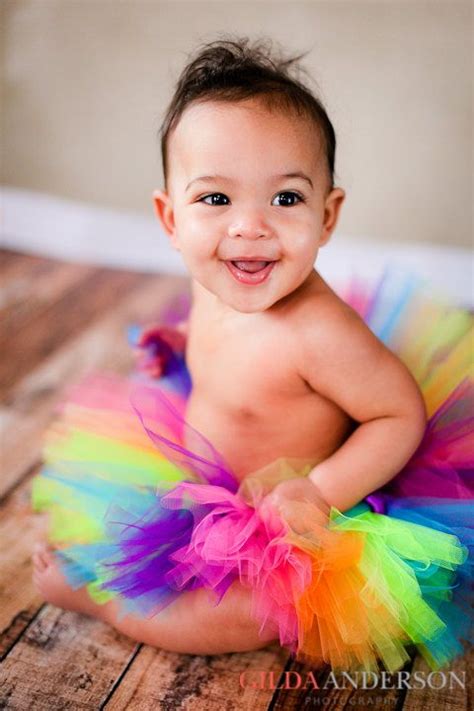 Rainbow Tutu Size Baby And Toddler Sizes Headband Set Included 2000