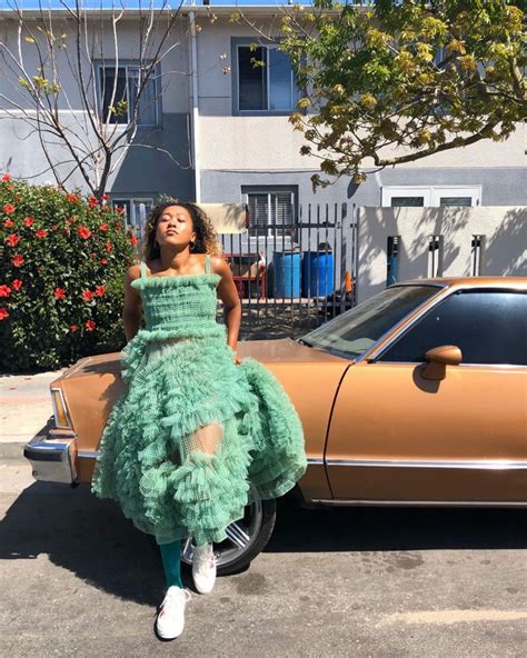 Naomi Osaka Dress Naomi Osaka Celebrates Us Open Win In Comme Des