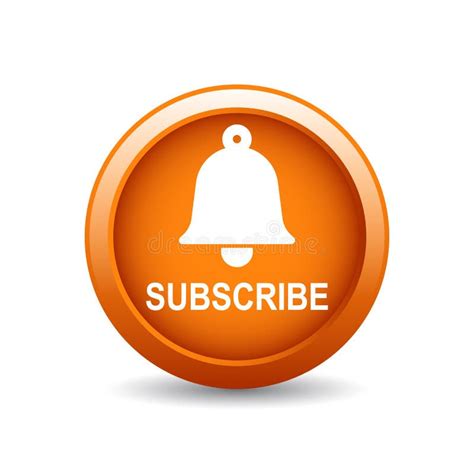 Subscribe Now Bell Icon Stock Illustration Illustration Of