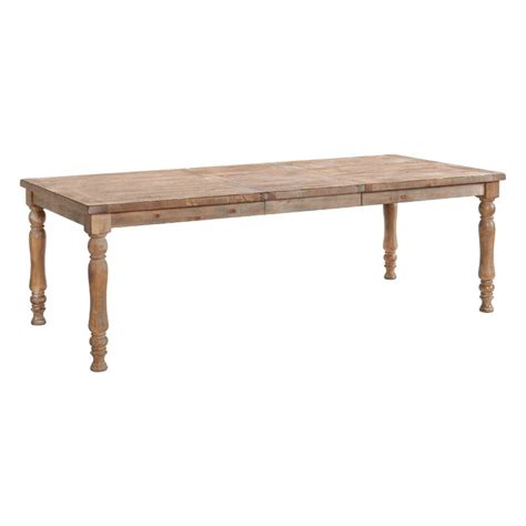 Rustic Light Brown Dining Room Table Hilltop Rc Willey Furniture Store