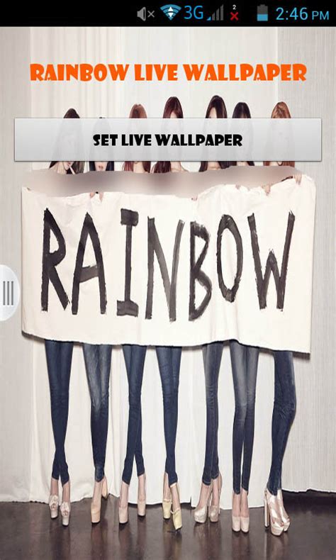 Free Rainbow South Korean Girl Band Live Wallpaper Best Apk Download