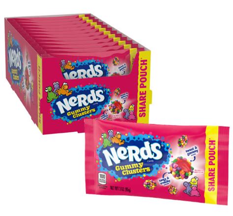 Nerds Share Pack Display Gummy Clusters