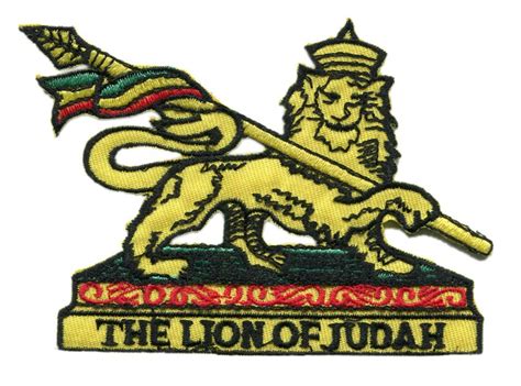 Vintage Style Rasta Lion Of Judah Patch 95cm
