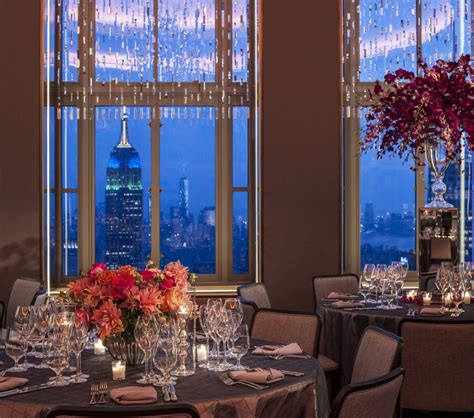 Historic Manhattan Private Event Venue Rainbow Room Luxury Hospitality