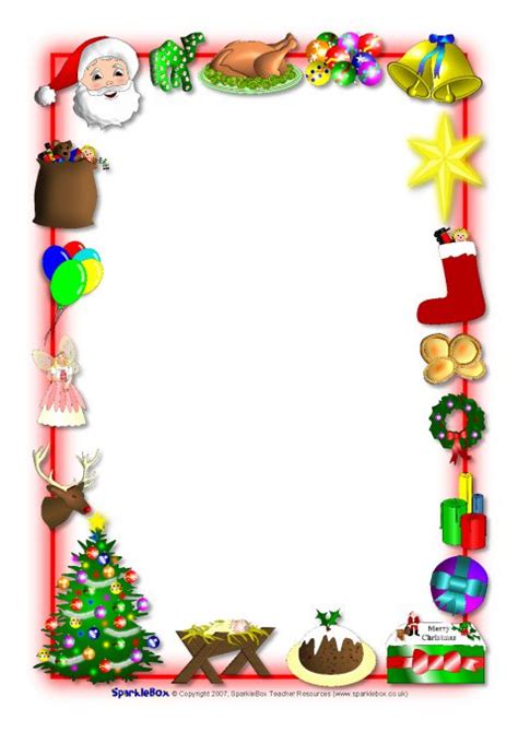 Christmas Border For Microsoft Word Free Download On Clipartmag