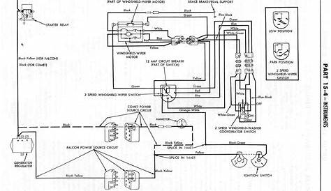 wiper motor wiring schematic