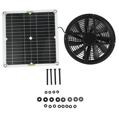 Solar Panel Fan Kit Weatherproof Solar Powered Fan Solar Panel And