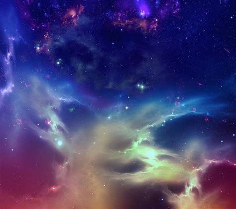 Nebula Clouds Colorful Galaxy Space Hd Wallpaper Peakpx