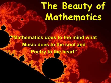 The Beauty Of Mathematics